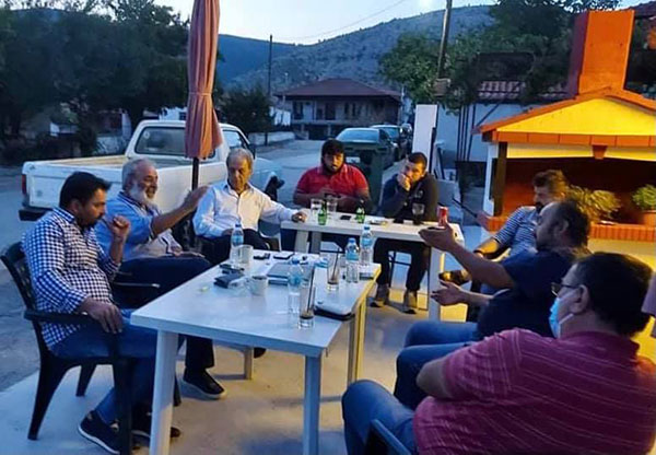 Γ. Αμανατίδης: Ενδιαφέρουσα συνάντηση στην Σκήτη με νέους αγρότες και κτηνοτρόφους