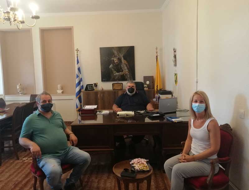 Συνάντηση του Προέδρου του ΤΕΕ/ΤΔΜ με τον Δήμαρχο Εορδαίας