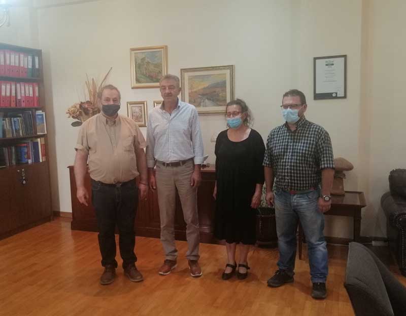 Συνάντηση εκπροσώπων της διοίκησης του ΤΕΕ/ΤΔΜ με τον Δήμαρχο Γρεβενών