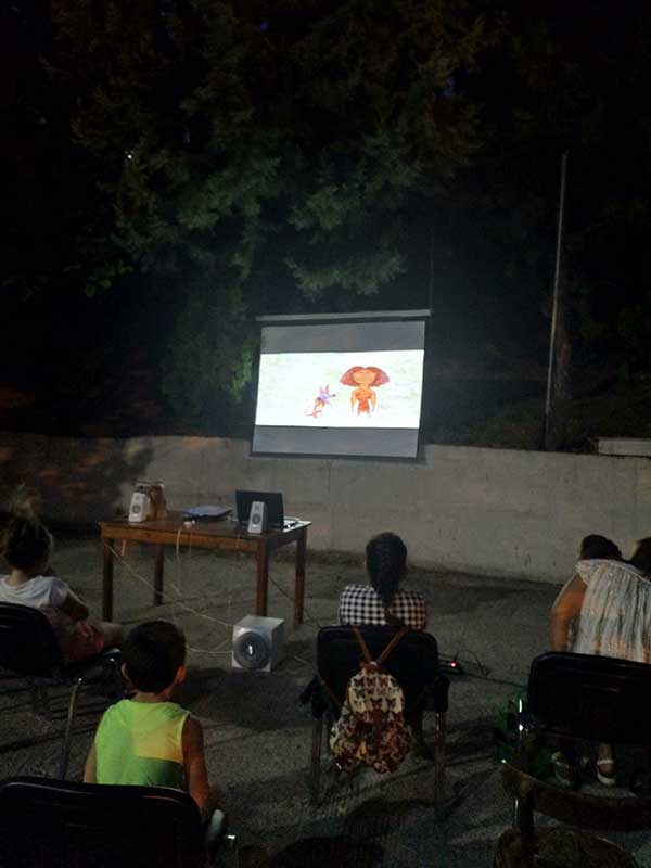 “Θερινό σινεμά” στην Τοπική Κοινότητα Κρόκου
