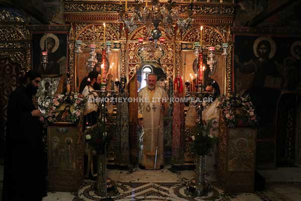 Αρχιερατικό Συλλείτουργο στην Ι.Μ. Αγίου Νικάνορος Ζάβορδας (ΦΩΤΟ)