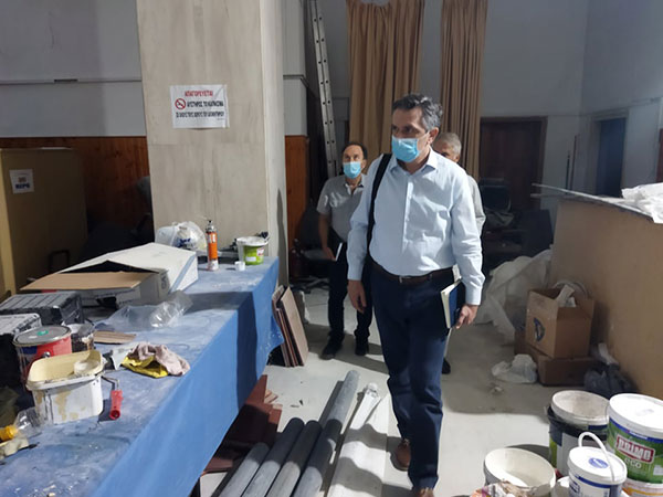 Συνάντηση Εργασίας του Περιφερειάρχη Δυτικής Μακεδονίας για θέματα που αφορούν το Διοικητήριο της Π.Ε. Καστοριάς