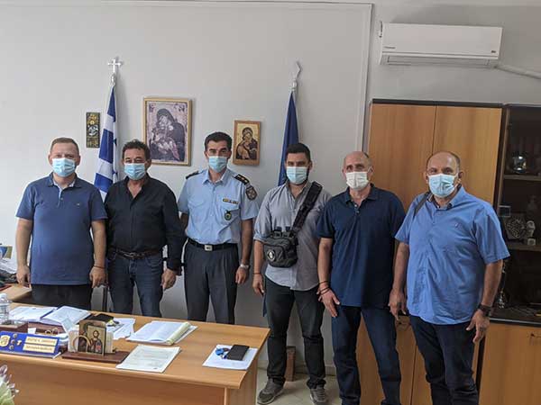 Επίσκεψη μελών του ΔΣ της Ένωσης Αξιωματικών Αστυνομίας Δυτικής Μακεδονίας στην Διεύθυνση Αστυνομίας Γρεβενών