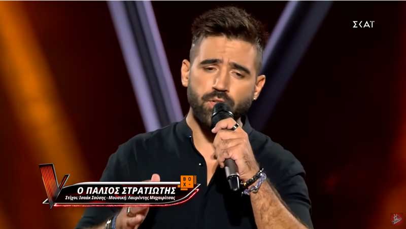 The Voice of Greece: Ο Φίλιππος Μαχαίρας από το Bόιο γύρισε όλες τις καρέκλες με τον παλιό στρατιώτη!