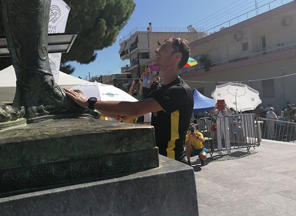 Ο Γιώργος Γκάτσος από τα Νάματα Κοζάνης είναι ο 2ος Έλληνας που τερμάτισε στον «39ο Σπάρταθλον»