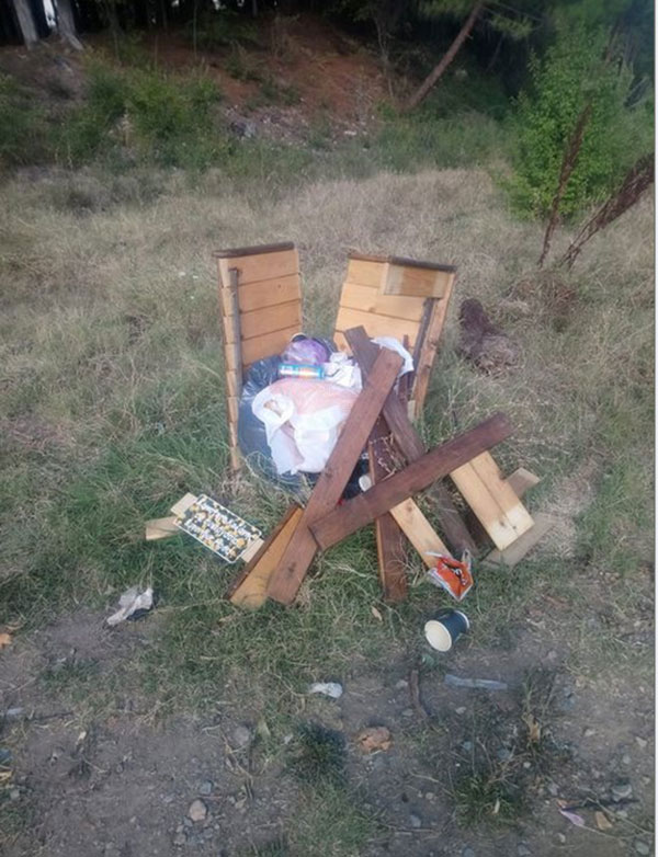 Έσπασαν τον κάδο στον ΟΣΕ Κοζάνης