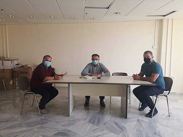 Συνάντηση του Περιφερειάρχη Δυτικής Μακεδονίας Γιώργου Κασαπίδη με το Διευθυντή του ΕΚΑΒ Δυτικής Μακεδονίας Σάββα Γιασσά