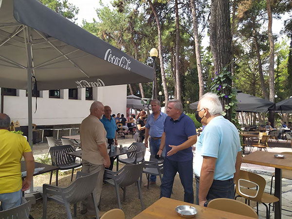 Ο Χάρης Καστανίδης στην Κοζάνη ενόψει των εσωκομματικών εκλογών του ΚΙΝΑΛ