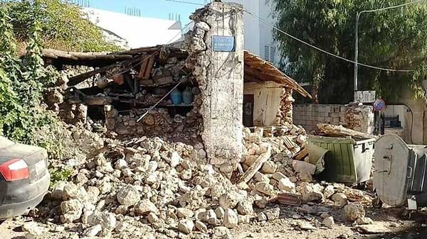 Ισχυρότατος σεισμός στην Κρήτη! – 5,8 ρίχτερ η ένταση της δόνησης!