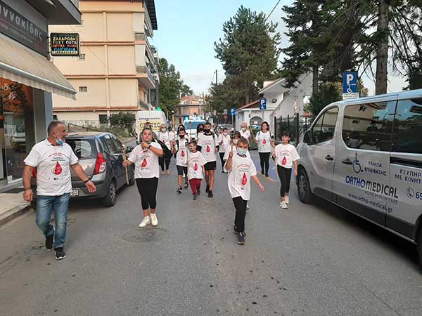 Ξεκίνησε η λαμπαδηδρομία από το Μαμάτσειο