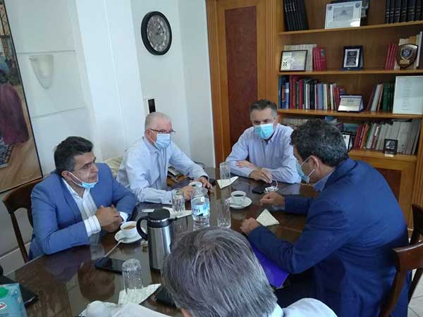 Ο Πρόεδρος του ΕΛ.Γ.Α Ανδρέας Λυκουρέντζος στην Π.Ε. Καστοριάς με την παρουσία του Περιφερειάρχη Γ. Κασαπίδη