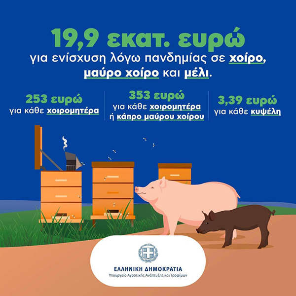 Μελισσοκομικός Σύλλογος Κοζάνης: Eγκρίθηκαν τα ποσά για την Covid-19 ενίσχυση των μελισσοκόμων