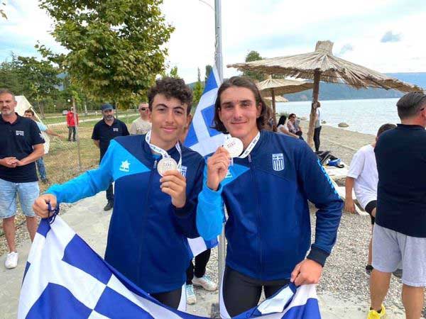 Ναυτικός Όμιλος Κοζάνης: 2 αργυρά μετάλλια στην οκτάκωπο 8+ παίδων και στην δίκωπο 2- παίδων