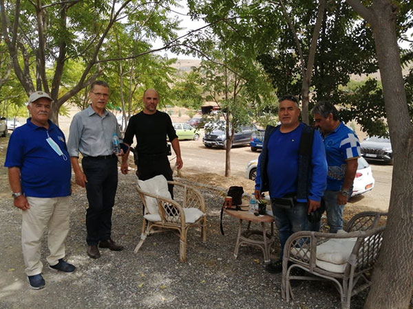 Στον αγώνα πρακτικής σκοποβολής στο σκοπευτήριο της Νέας Νικόπολης, βρέθηκε ο δήμαρχος Κοζάνης Λάζαρος Μαλούτας