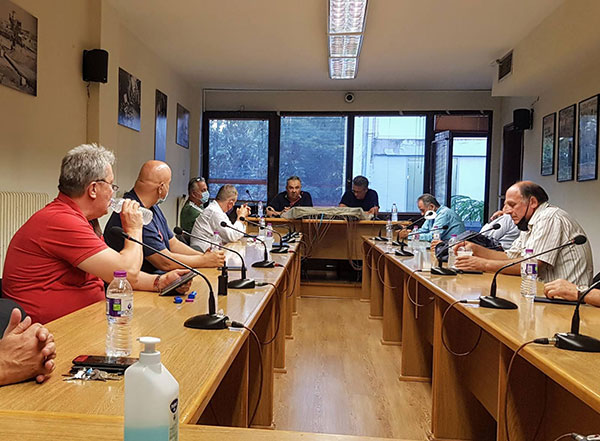 Συνάντηση Σπάρτακου με τον ευρωβουλευτή Κώστα Αρβανίτη