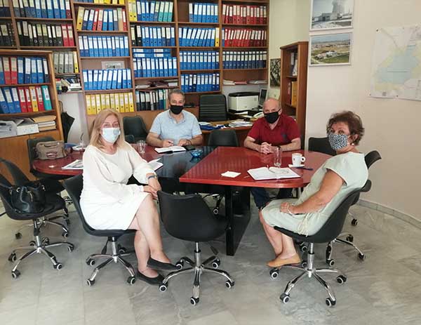 Επίσκεψη της Διοίκησης του ΤΕΕ/ΤΔΜ στη Δημοτική Επιχείρηση Τηλεθέρμανσης Πτολεμαΐδας