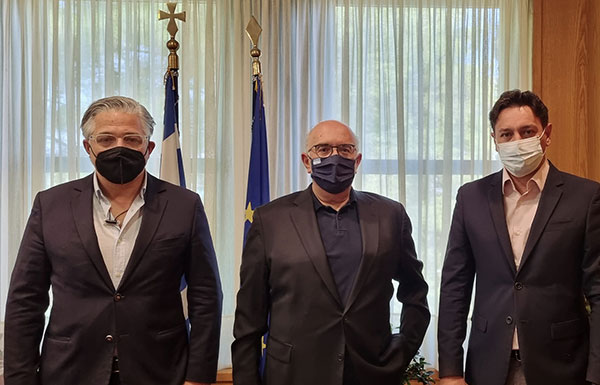 Συναντήσεις του Χρήστου Ζευκλή στην Αθήνα με υπουργούς