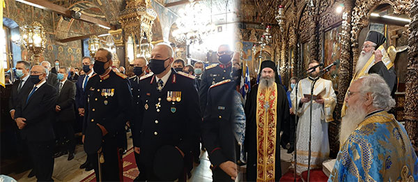 Η δοξολογία στον Ιερό Ναό Αγίου Νικολάου Κοζάνης