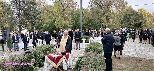 Εγκαίνια νέου Μνημείου Πεσόντων Τ.Κ Αυλών στην Κεντρική Πλατεία Αυλών