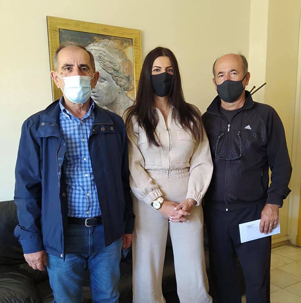 Επίσκεψη του Συλλόγου Ηπειρωτών Κοζάνης στην Όλγα Πουταχίδου