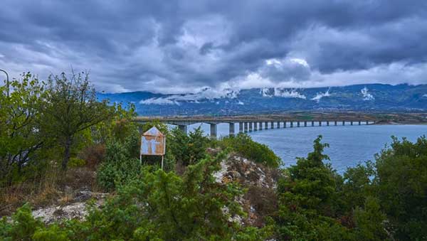 Timelapse βίντεο από την Υψηλή Γέφυρα Σερβίων στη λίμνη Πολυφύτου