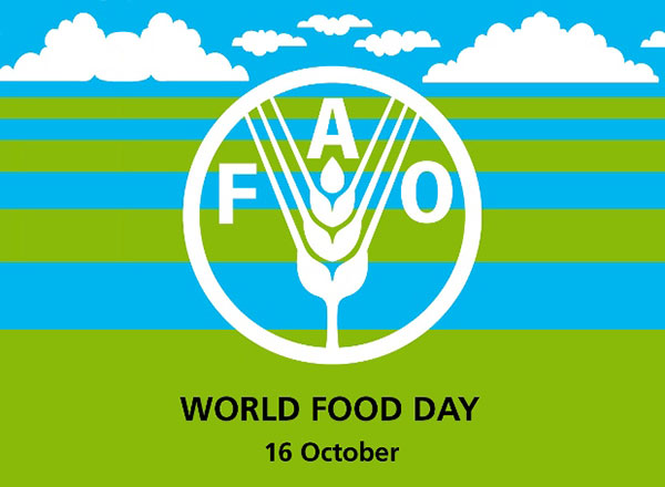 16 Οκτωβρίου: Παγκόσμια Ημέρα Τροφίμων