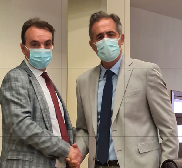 Συνάντηση Σ. Κωνσταντινίδη με τον Γενικό Γραμματέα Πρωτοβάθμιας, Δευτεροβάθμιας Εκπαίδευσης και Ειδικής Αγωγής του Υπουργείου Παιδείας