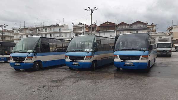 Εορδαία:Διαμαρτυρία στα ΚΤΕΛ  για συνωστισμό σε  μαθητικά δρομολόγια