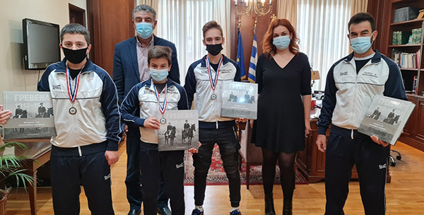 Δήμος Γρεβενών: Τους Γρεβενιώτες αθλητές που διακρίθηκαν στο Πανελλήνιο Πρωτάθλημα Πυγμαχίας συνεχάρη ο Δήμαρχος Γιώργος Δασταμάνης