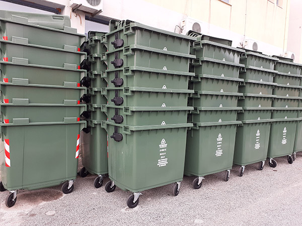 Ολοκληρώθηκε και η δεύτερη προμήθεια νέων κάδων απορριμμάτων από τον Δήμο Βοΐου