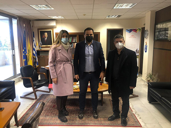 Επίσκεψη της Ε.Δ. του Ε.Χ.Κ.Β. στον νέο Αντιπεριφερειάρχη Φωλίνα