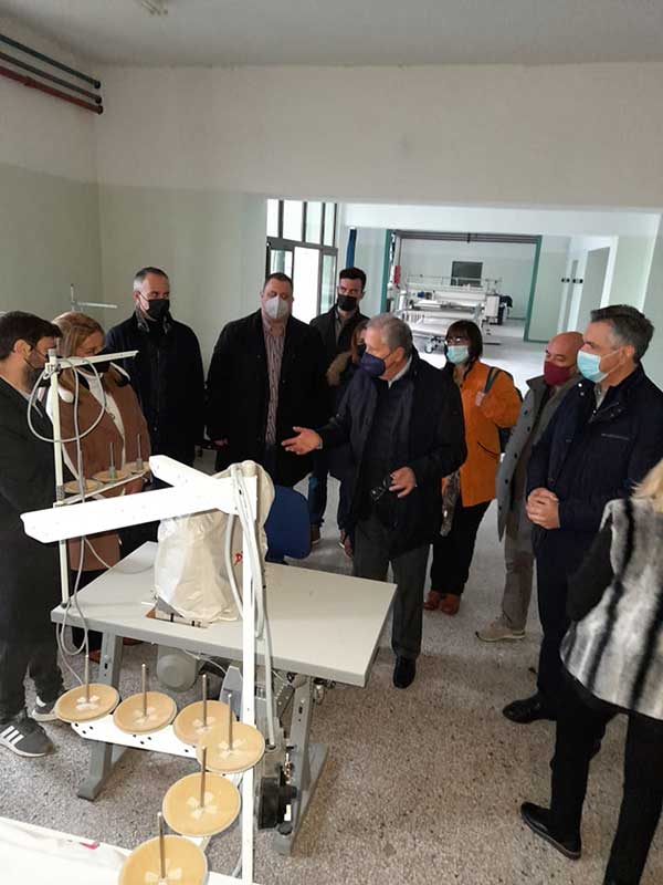 Την πρόθεση της Κυβέρνησης για επαναλειτουργία του εργαστηρίου ταπητουργίας στο Νεστόριο Καστοριάς, ανακοίνωσε ο Υφυπουργός Νικόλας Γιατρομανωλάκης