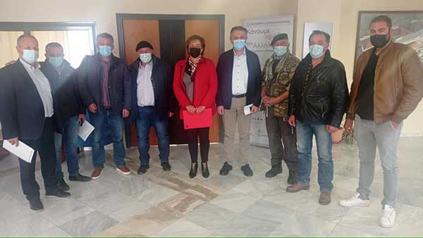 Συνάντηση Γιώργου Κασαπίδη με εκπροσώπους των κτηνοτρόφων της Δυτικής Μακεδονίας