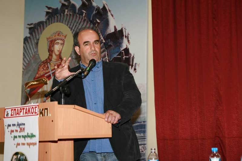 Ο Σπάρτακος αποχαιρετά τον πρώην ΓΓ του Κ. Βασιλειάδη