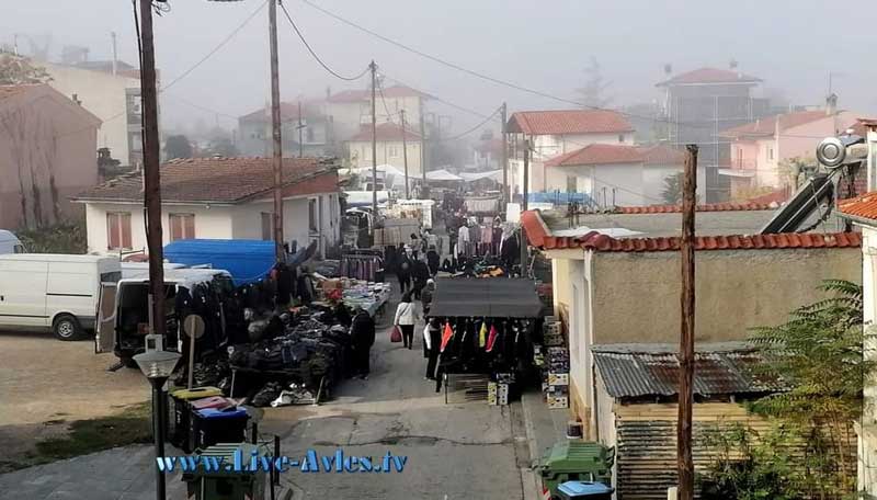 Η λαϊκή Σερβίων στην νέα της θέση