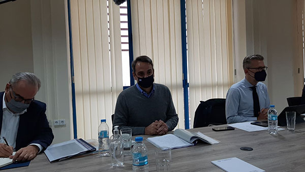 Κυριάκος Μητσοτάκης: Δεν θέλουμε μόνο να προσελκύσουμε άλλες εταιρείες, αλλά να στηρίξουμε και τις εταιρείες που λειτουργούν στην περιοχή