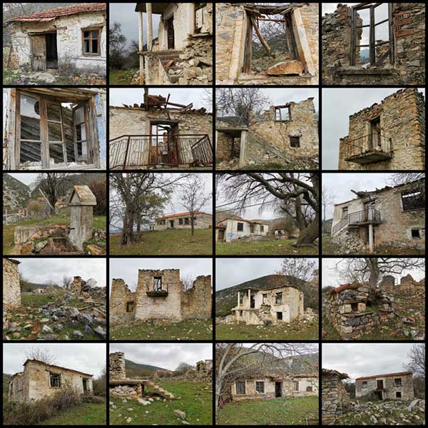 Φωτογραφίες από το εγκαταλελειμμένο χωριό της παλιάς Λάβας του Δήμου Σερβίων!!!