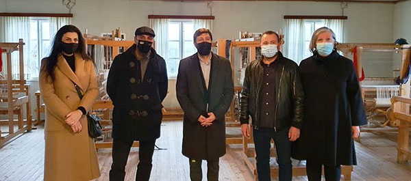 Το Κέντρο Υφαντουργίας Βλάστης του Δ. Εορδαίας επισκέφθηκε ο Υφυπουργός Πολιτισμού και Αθλητισμού, αρμόδιος για θέματα Σύγχρονου Πολιτισμού
