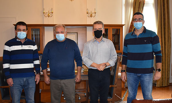 Συνάντηση του δημάρχου Κοζάνης με τον αντιπεριφερειάρχη Δημόσιας Υγείας Γιώργο Μαργαρίτη