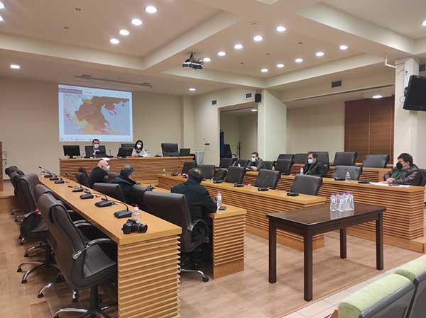 Έκτακτη σύσκεψη φορέων για την πορεία της πανδημίας με πρωτοβουλία του δημάρχου Κοζάνης Λάζαρου Μαλούτα