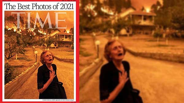 Time: Στις φωτογραφίες της χρονιάς η απόγνωση της 81χρονης στη Βόρεια Εύβοια