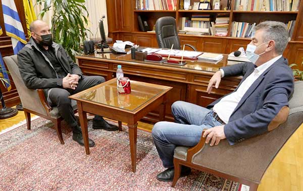 Δήμος Γρεβενών: Συνάντηση Δασταμάνη-Τζανακόπουλου στο Δημαρχείο