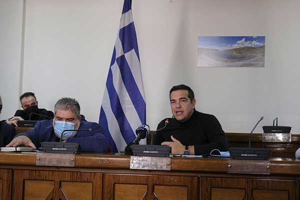 Αλέξης Τσίπρας από Πτολεμαΐδα: Αρνητής της ανάγκης ύπαρξης ΜΕΘ ο Μητσοτάκης – «Κακούργημα» η εκχώρηση της ΔΕΗ εν μέσω ενεργειακής κρίσης
