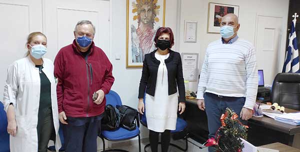 Στο Μαμάτσειο Νοσοκομείο Κοζάνης η Παρασκευή Βρυζίδου