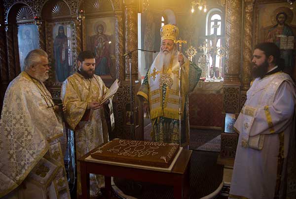 Στην ιερή πανήγυρη του Αγίου Διονυσίου εν Ολύμπω στο Βελβεντό, ο Σεβ. Μητροπολίτης Σερβίων και Κοζάνης κ. Παύλος