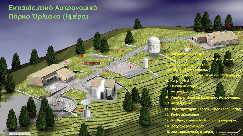 Εγκρίθηκαν οι όροι Διακήρυξης για το Υποέργο 1 «Εκπόνηση Μελετών για τη Δημιουργία Εκπαιδευτικού Αστρονομικού Πάρκου Όρλιακα»