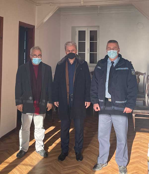 Γιώργος Αμανατίδης: “Έτοιμο το κτίριο που θα φιλοξενήσει προσωρινά τον Αστυνομικό Σταθμό Βελβεντού – Σε εξέλιξη η διαδικασία στελέχωσής του”