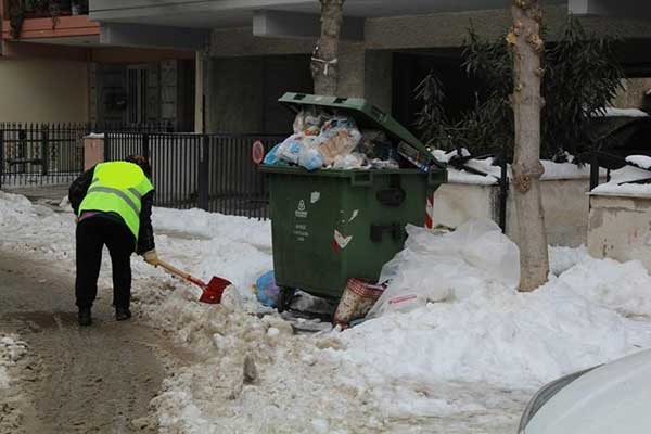 Μέτρα προστασίας των εργαζομένων στους Ο.Τ.Α. στις χαμηλές θερμοκρασίες και τον παγετό