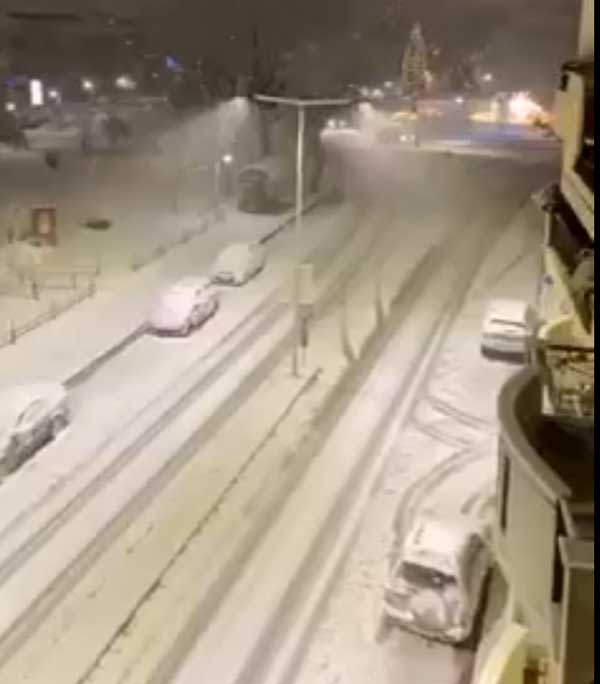 Μαγικό βίντεο από την χιονισμένη Φλώρινα