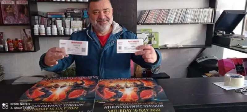 Κατέφθασαν στην Καστοριά τα εισιτήρια για τη συναυλία των Iron Maiden